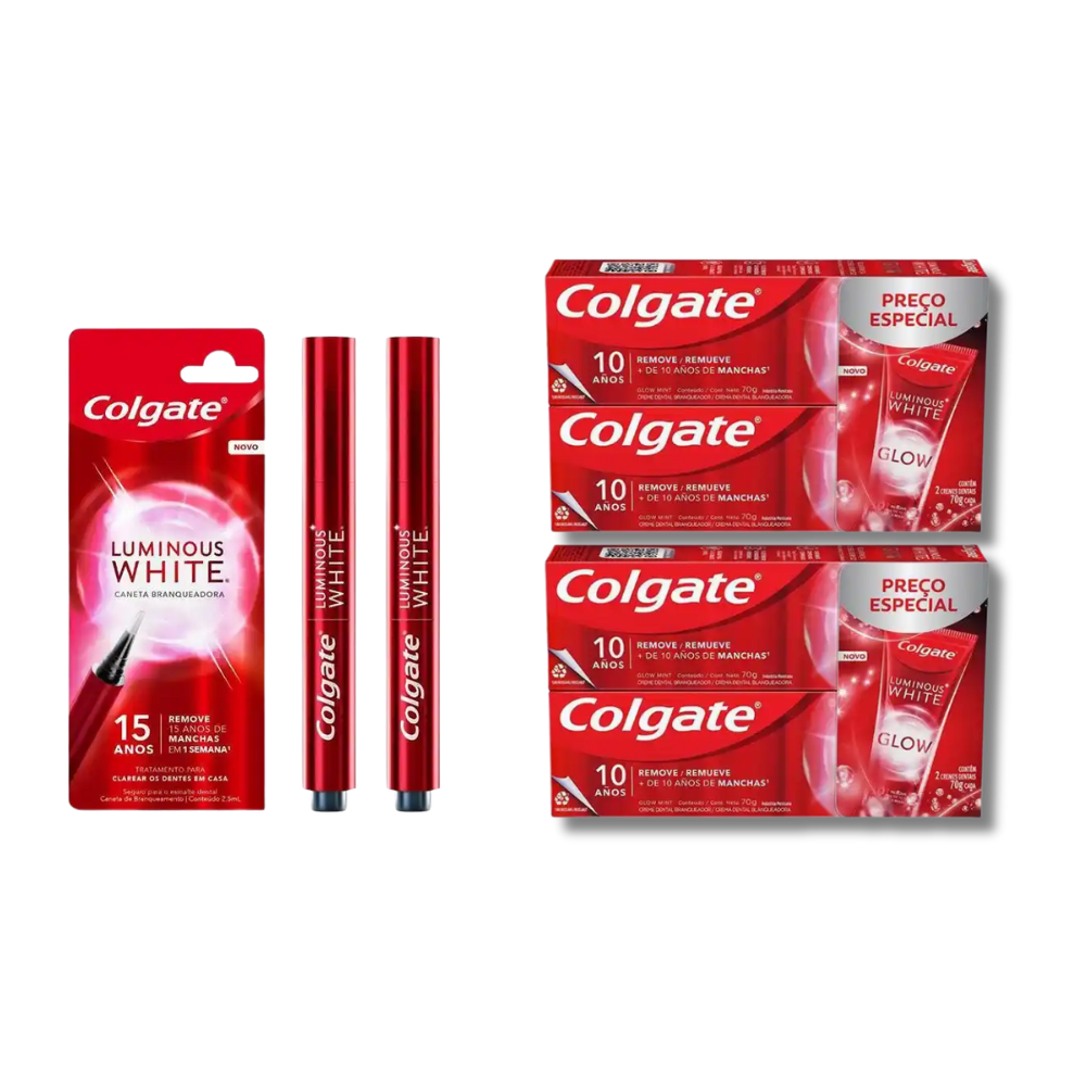 Colgate Luminous White Kit Iniciante