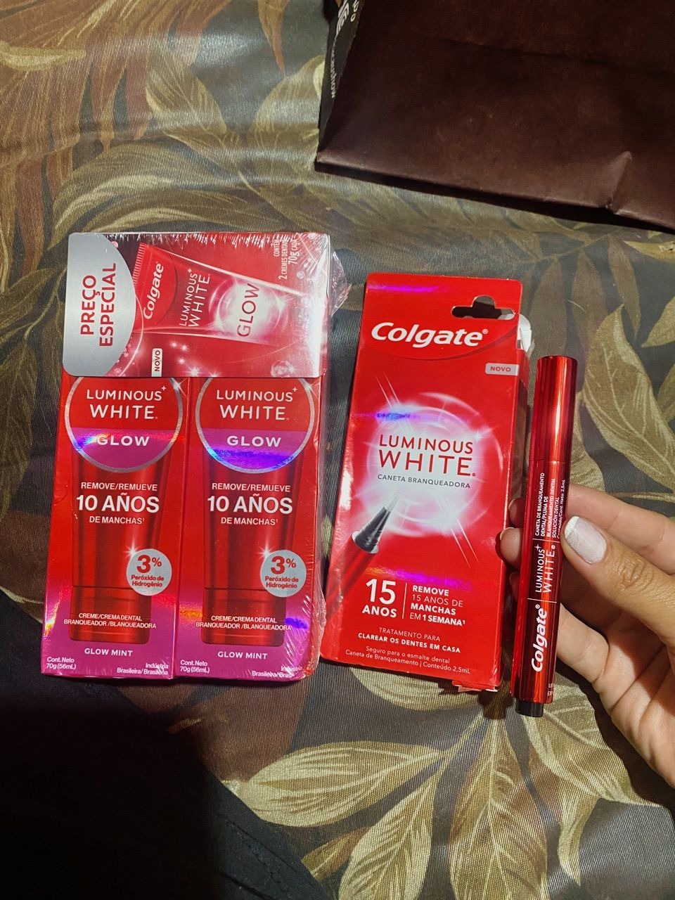 Kit completo Colgate da cliente Ana